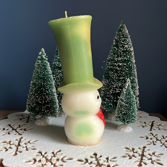 VTG | Snowman Gurley Candle - Picture 5 of 12